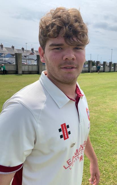 Charlie Arthur - powerful batting for Cresselly